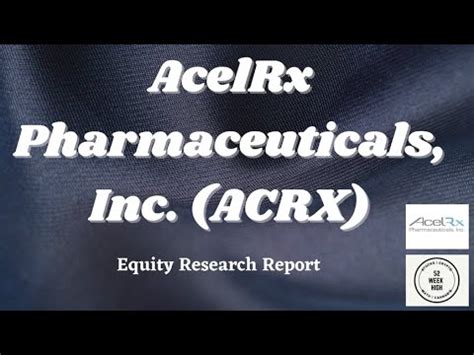 AcelRx Pharmaceuticals: Q3 Earnings Snapshot
